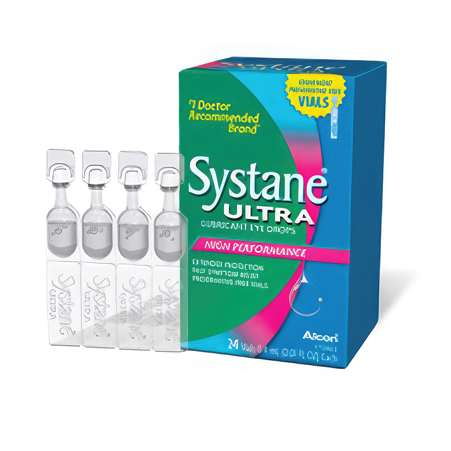 Lubricating Eye Drops Systane Ultra 24 Vials Contact Lens Express